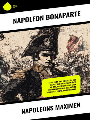 cover image of Napoleons Maximen